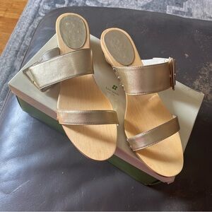 Kate Spade Gold Sandals